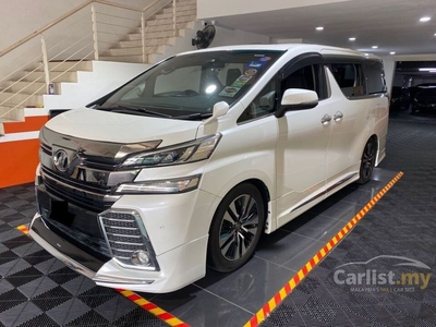 Used 2016 / 2020 TOYOTA VELLFIRE 2.5 (A) ZG EDITION - This Is ON THE ROAD Price without INSURANCE - Cars for sale