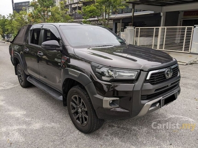 Used 2021 TOYOTA HILUX 2.8 (A) ROGUE DOUBLE CAB 4x4 - Ini Harga Sudah ON THE ROAD - Cars for sale