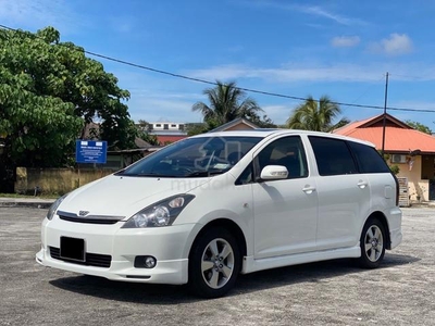 Toyota WISH 1.8 S (A) SUN ROOF/4 DISC/TIP TOP