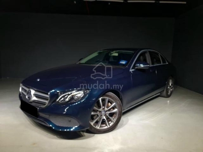 Mercedes Benz W213 E200 AVANTGARDE 2.0 F/S/RE 2016