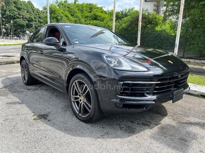 [RED LEATHER] JAPAN,2020 Porsche CAYENNE COUPE 3.0