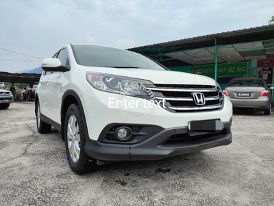 Honda CR-V 2.0 4WD FACELIFT (A) LEATHER SEAT