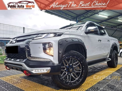 Used Mitsubishi TRITON 2.4 VGT (A) ADVENTURE 4WD 30KKM 1 OWNER FULL SPEC LEATHER WARRANTY - Cars for sale