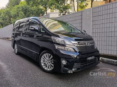 Used Toyota Vellfire 2.4 Z power door power boot 7 seater warranty - Cars for sale