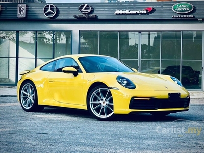 Recon [14k KM JAPAN SPEC] [RARE YELLOW UNIT] 2020 Porsche 911 3.0 Carrera S Coupe/ READY STOCK UNIT - Cars for sale