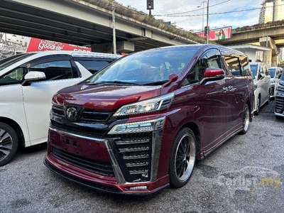 Recon 2019 Toyota Vellfire 2.5 Z (A) 7 SEATER 2 PDR ORIGINAL TRD BODY KIT ORIGINAL ROOF MONITOR - Cars for sale