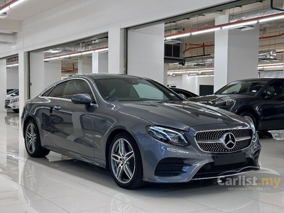 Recon 2020 Mercedes-Benz E300 2.0 AMG Line Coupe [ YEAR END SALE ] WELL TAKEN CARE/ BEST UNIT/ LOW MILEAGE/ INSPECTION READY/ 3 YEARS WARRANTY - Cars for sale