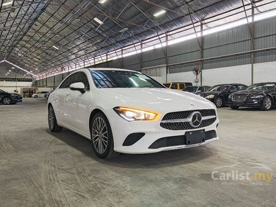 Recon 2021 Mercedes-Benz CLA180 1.3 BASE Line Coupe Sport Japan Spec With 5 Years Warranty - Cars for sale
