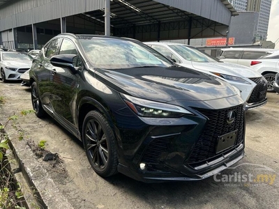 Recon 2022 Lexus NX350 2.4 F Sport SUV (a) Red Interior/ TRD Bodykit - Cars for sale