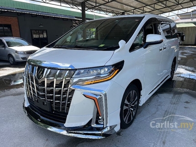 Recon 2022 Toyota Alphard 2.5 G S C DIM BSM FREE 5 Year Warranty Year End Offer - Cars for sale