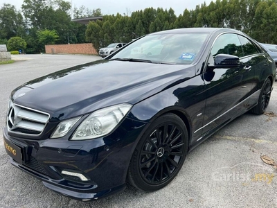 Used 2010/2016 Mercedes-Benz E250 1.8 AMG Sport Coupe/DARK BLUE COLOUR BODY/1 CAREFUL OWNER/FULL LEATHER SEATS/ELECTRIC MEMORY SEATS/AMG SPORT RIM/PADDLE SHIFT - Cars for sale