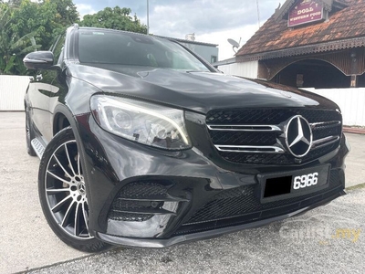 Used 2018 Mercedes-Benz GLC250 2.0 4MATIC AMG Line , FULL SERVICE RECORD , 56K LOW MILEAGE , FREE 1 YEAR WARRANTY , SUNROOF ** 1 OWNER , NICE NUMBER ** - Cars for sale