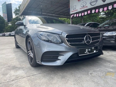 Used 2019 Mercedes-Benz E350 2.0 AMG Line Sedan (A) Low Mileage 29K Full Servide Cycle Carriage Jb Plate 1 Owner Chinese - Cars for sale