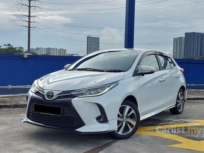 Used 2020 Toyota Yaris 1.5 G Hatchback FULL SERVICE RECORD UNDER WARRANTY FULL TRD BODYKIT 360 CAM CONDITION LIKE NEW CAR 1 CAREFUL OWNER CLEAN INTERIOR - Cars for sale