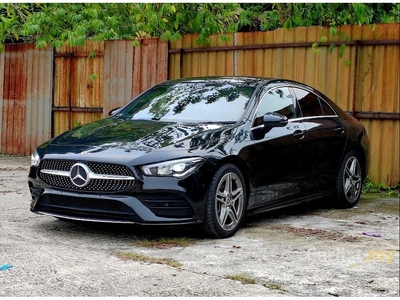 Recon Super low mileage - 2019 Mercedes-Benz CLA200 1.3 AMG Line Coupe - Tip top condition / Accident free / Ready stock / Price negotiable - Cars for sale