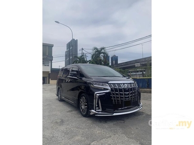 Used 2017 Toyota Alphard 2.5 G MPV Type Black Convert to New Facelift - Cars for sale