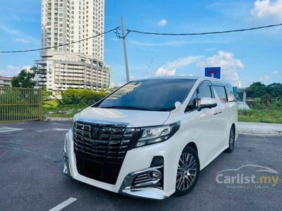 Used ALPINE SET REGISTERED 2019 Toyota Alphard 2.5 G S C PILOT SEAT ALL LIKE NEW CONDITION - Cars for sale