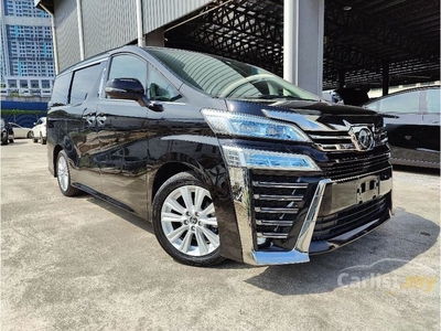 Recon USED CAR PRICE BUT RECOND UNIT 2018 Toyota Vellfire 2.5 Z 8 SEATER SUPER CHEAP OFFER UNREG - Cars for sale