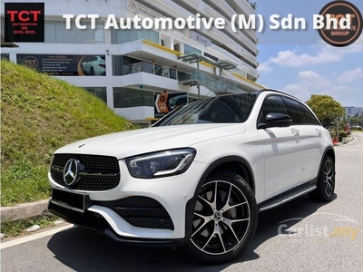 Used Mercedes-Benz GLC300 2.0 (A) 4MATIC AMG FULL SERVICE RECORD 3XK UNDER WARRANTY NIGHT EDITION RED INTERIOR RARE UNIT - Cars for sale