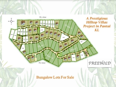 Bukit Gasing Bungalow Land For Sale @ Gasing Heights Kuala Lumpur
