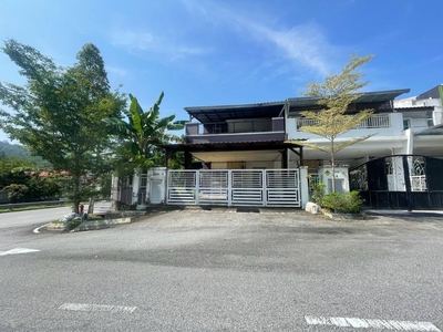 CORNER LOT & EXTENDED Double Storey Terrace House Taman Riana Ukay Ampang Selangor