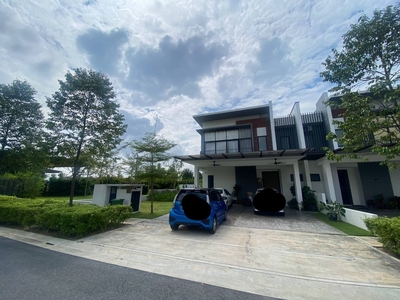 CORNER LOT, FULLY FURNISHED 2 Storey Semi Detached House Lucent Residence Gamuda Twentyfive.7 Telok Panglima Garang Selangor