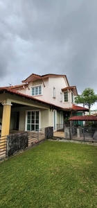 END LOT WITH EXTRA LAND | RENOVATED 2 Storey Terrace House Kota Kemuning Shah Alam