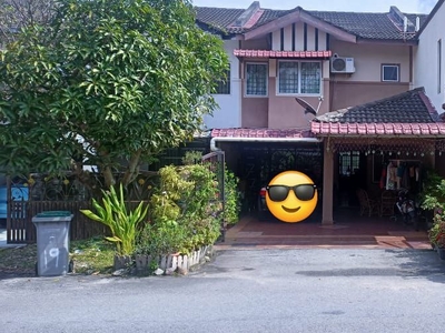 FACING OPEN Double Storey Terrace Taman Pinggira Senawang Seremban