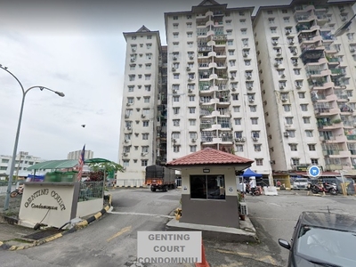 Genting Court Condominium, Setapak, Semi Furnished