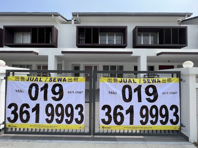 Starling Brand new @ bandar rimbayu, 2-storey house, Below market value