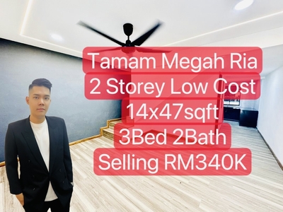 Taman Megah Ria / Low Cost Double Storey