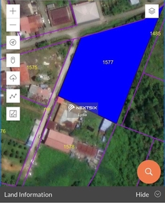 Vacant land for sale Muara Tuang