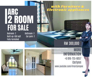 Arc 2 room Sell together with furniture & electronic
