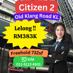 Cheap Rm117k Citizen 2 Apartment @ Old Klang Road