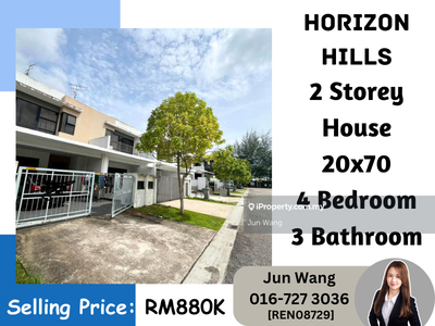 Hot Area, Horizon Hills Valley West 1, 2 Storey House 20x70, 4 Bedroom
