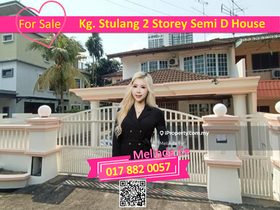 Kampung Stulang Renovated 2 Storey Semi D House Fully Furnished