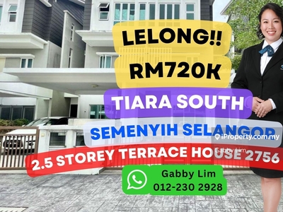 Lelong Super Cheap 2 Storey Terrace House @ Tiara South Semenyih Sel