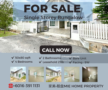 Single storey bungalow (new) @ tmn anjung gapam