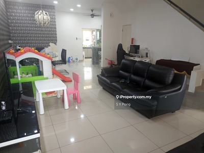 Well maintained, gated guarded and fully furnished terrace house