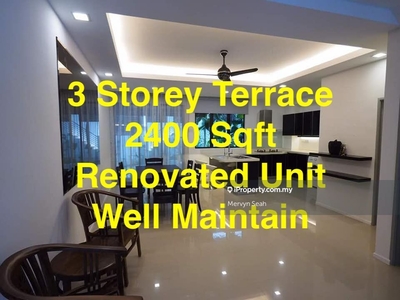 Alila Homes 3 Storey Terrace 2400 Sf Renovated Unit Well Maintain