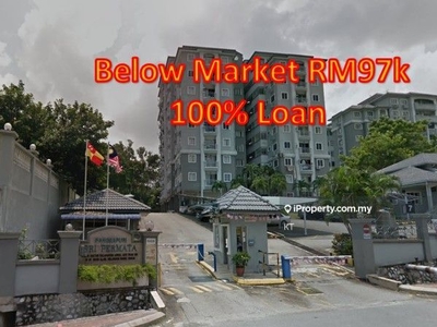 Below Market 97k; Cheapest 1158sq.ft Sri Permata Kondominium