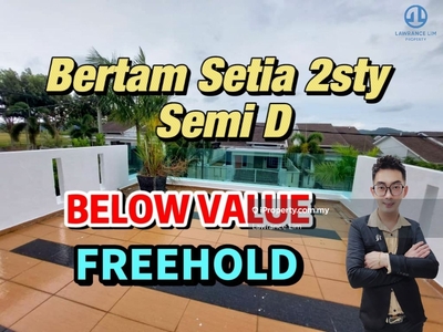 Below Value Bertam Setia Freehold 2sty Semi D