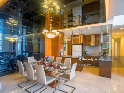 Charming Penthouse at the Iconic Service Residence in KLCC for Sale