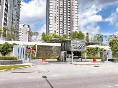 Freehold Apartment Dual Key 4 Rooms Condo Vina Residency Cheras South For Sale