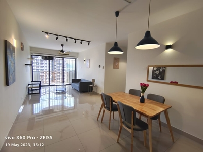 Freehold Renovated Apartment 3 Rooms Condo MRT Villa Angsana Jalan Ipoh Sentul Kuala Lumpur For Sale