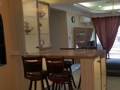 Freehold Renovated Apartment 3 Rooms MRT Rivercity Condominium Jalan Ipoh Kuala Lumpur For Sale