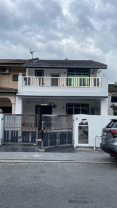 Freehold Renovated Double Storey Endlot House Taman Sri Muda Seksyen 25 Shah Alam For Sale