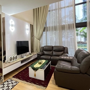 Freehold Renovated Duplex Apartment 4 Rooms Condo LRT MRT M City Ampang Kuala Lumpur For Sale