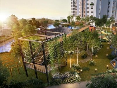 Freehold Sg Besi - Walk to MRT from RM370k Fully furnished