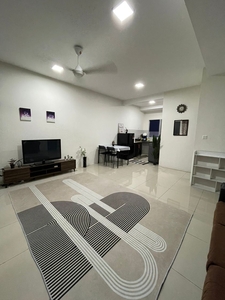full furnished landed house 4 rooms at kita harmoni cybersouth!